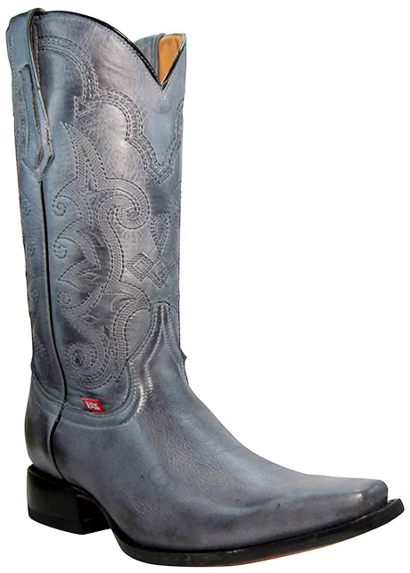 botas vaqueras grises